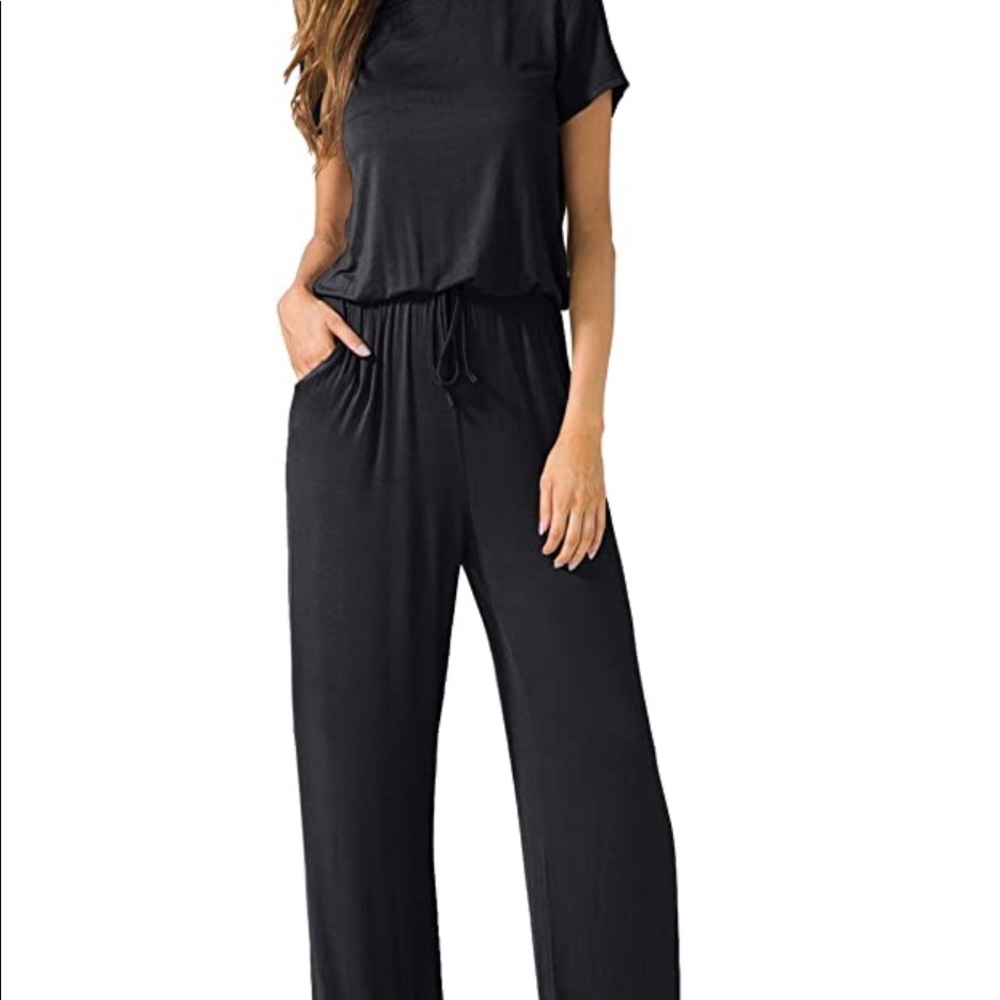 Black jumpsuit